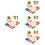 4 Set Montessori Leksaker Barnlekstolar Matcheringslek 8