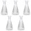 1 Set Enkel Transparent Vas Heminredning Aromaterapi 6