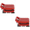 2Pcs Mini De Plástico Para De Bonecas 7