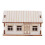 Casa De : Mini Cabana De Toras Kit Pintura E Decoração 1