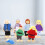7Pcs Lekhus Dockor Familj Roll Figurer För Barn 5