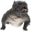 2Pcs Bulldog Djurmodell Skrivbordsdekor 3