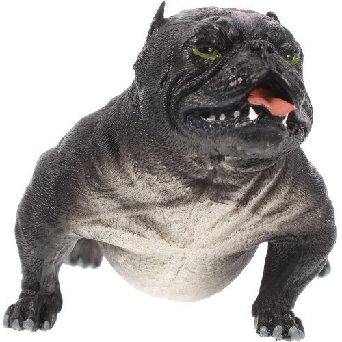 2Pcs Bulldog Djurmodell Skrivbordsdekor 2