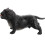 2Pcs Bulldog Djurmodell Skrivbordsdekor 2