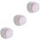 3 Delar Plush Röststyrd Leksakshandtag Basebollformad För 5