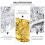 4Pcs Engångs Aluminiumfolie Hårfriseringstäcken Vattentät Elastiskt 6