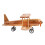 Biplane Trämodell Helikopter Modellflygplan För Skrivbord 1