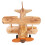 Biplane Trämodell Helikopter Modellflygplan För Skrivbord 6