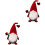 2St Valentinsdagstomte Plush Alftomte Bordstäckning 5