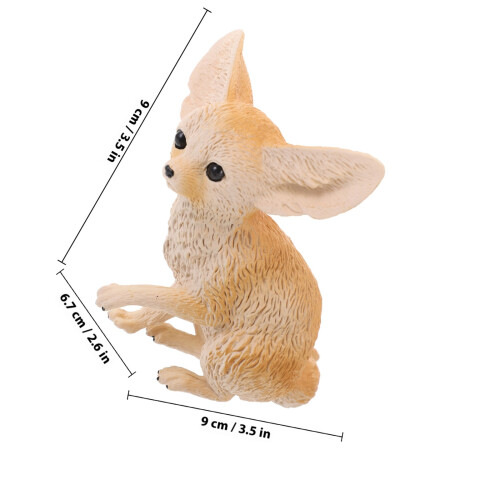 Fox Plastfigur Djurfigur Djurlek Fox Figur Djurstata 1