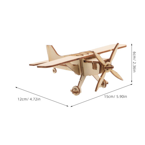 Diy Hantverksplan: Mini Flygplansmodell - 3D För Barn 2