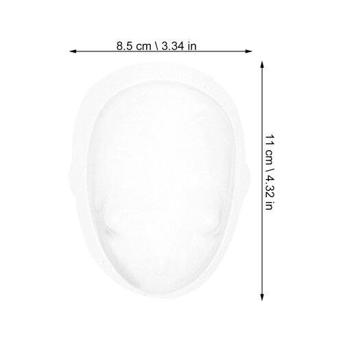 20Pcs Dockmini Ansiktsmask Väskar Diy Skyddsmaterial 1