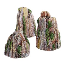 3Pcs Simulation Små Stenar För Fisksamrar Bonsai Mikrolandskap Décor