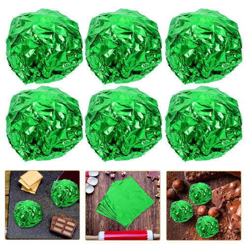 100Pcs Matförpackningsaluminiumfolie, För Choklad 2