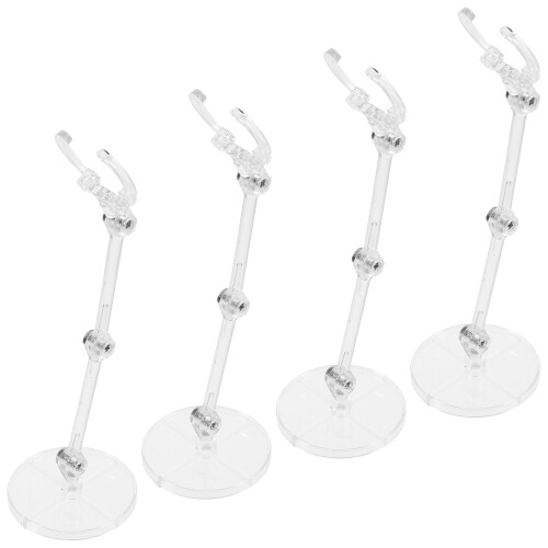 4Pcs Ställning För Actionfigur Displayhållare Bas Dockmodell Stöd