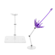 2St Transparent Plast Ställ För Actionfigur Specialeffekter