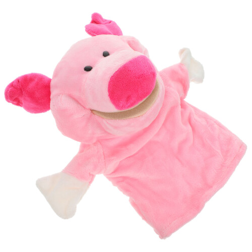5St Interaktiva Rosa Handdockor För Barn, Och Hållbara Leksaker