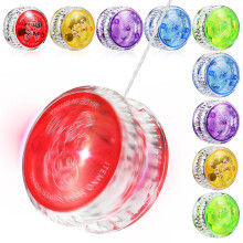 10Pcs Små Plast Yo Yo Bollar Utbildningsbollar För Födelsedagsfest