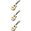 3St Barnlek Ukulele Leksak För Småbarn Musikinstrument 10