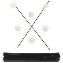 1 Set Pe- Rattan Diffusorstavar För