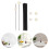 1 Set Pe- Rattan Diffusorstavar För 9