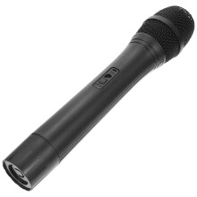 3St Plastmikrofon Leksak För Barn Karaoke Rekvisita Simulerad Svart