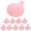 10Pcs Squeeze Toy Blås Avlastningsleksak Boll 10