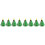 8 Stuks Gekleurde Plastic Kerstboom Speelgoed 2