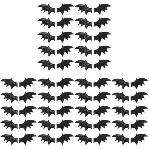 30Par Fladdermusvingar Hårklämmor DIY Dekorationsmaterial 1