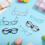 6 Delar Dockglasögon Solglasögon För Miniaturaccessoar 4