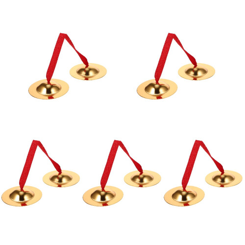 5Pcs Metallcymbal Handpercussion För Småbarn Leksak 1
