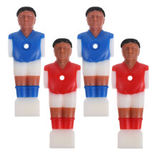 4Pcs Spelarfigurer Till Fotbollsbricka 1,4 M + Blå