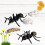 5Pcs Simulation Ant Model Set Konstgjord Djurfigur Plastmyr Leksak 8