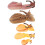 5Pcs Realistisk Sniglar Figurer, Barnlek Leksaker 10