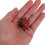25 Pcs PVC-Simulering Ladybug-Modell Skrämmande Leksak 4