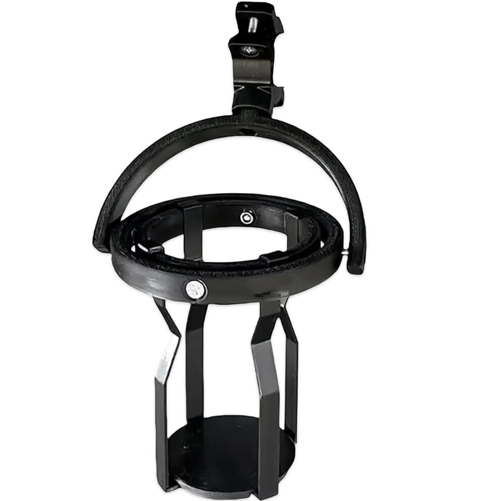 Gyroscopic Cup Holder Motorcycle Drink Holder Adjustable Clipon Hanging Cup Holder 360 Rotatable Cup Holder Black 9323874267630