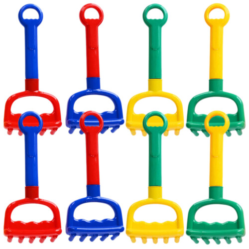 8Pcs Sandrakel Leksaker För Strandlek 1
