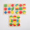 1 Set 3Pcs Geometriska Byggblock Av För Barn 7