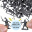 Mini Figuriner Sandbordssoldater Medeltida 200 Pcs 7