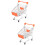 2St Barns Pretend Play Trolley Silver Bordsförvaring 7