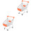 2St Barns Pretend Play Trolley Silver Bordsförvaring 3