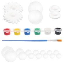 2 Set Djupgående Skumgummi Bollar För Skolprojekt