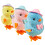 3 Plush Viklade Leksaker Mekanisk Hoppande Kyckling 2