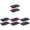 4 Par Träkastanjetttrummor Rhythm Percussion Musikinstrument Leksak 4