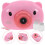 Set Bubbelkamera Bubbelpistol Elbubblare Mini Bubbelskapare Barn (Rosa) 5