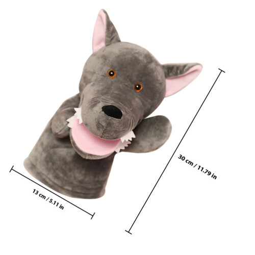 Storytelling Handsdocka Plushdjur Handsdocka Karaktärsvarg Handsdocka 1