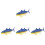 4Pcs Simulation Fiskfigur Leksak För Barn 4