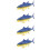 4Pcs Simulation Fiskfigur Leksak För Barn 10