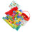 Holzbausteine, buntes Alphabet in Fassform, 2