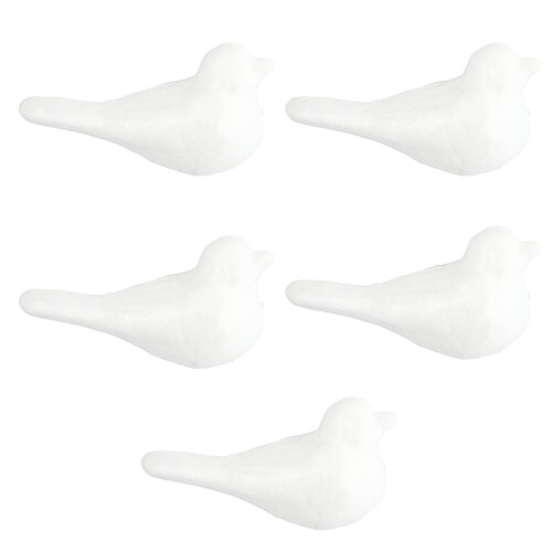 5Pcs Embryonallimträ Fågelhändverk Barn Leksaker